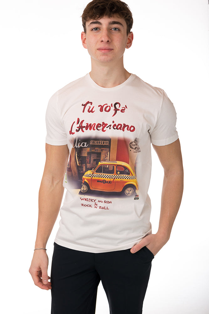 MAGLIA UOMO BIANCA 108 BIANCO BOB